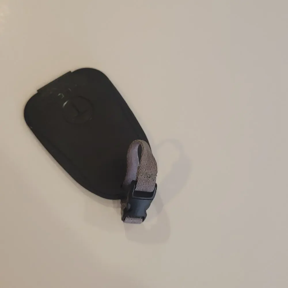 Tumi Tech Black Luggage Tag 3.5x2.25